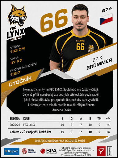 Erik Brümmer (zadní strana)